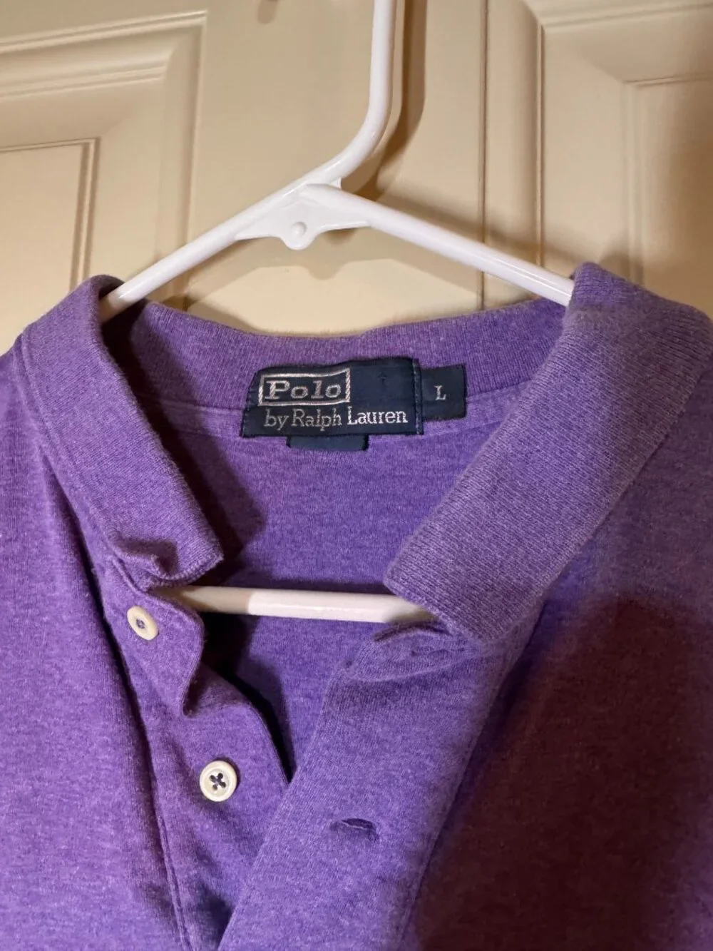 Polo by Ralph Lauren - Muted Purple Size L